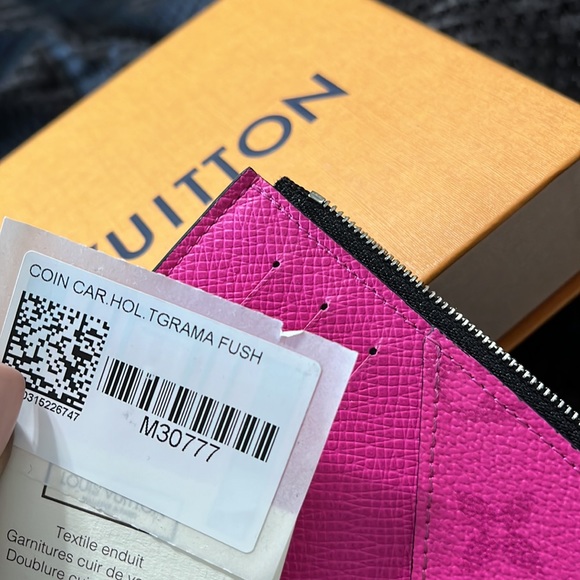 Louis Vuitton Taigarama Coin Card Holder Wallet Rare - Picture 7 of 10